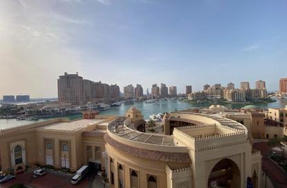 Apartment - 1 Bedroom - 2 Bathrooms for rent in West Porto Drive - Porto Arabia - The Pearl Island - Doha