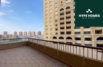 Apartment - 1 Bedroom - 2 Bathrooms for rent in Tower 28 - Porto Arabia - The Pearl Island - Doha