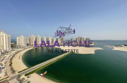 Apartment - 3 Bedrooms - 4 Bathrooms for rent in Viva West - Viva Bahriyah - The Pearl Island - Doha Apartment - 3 Bedrooms - 4 Bathrooms for rent in Viva West - Viva Bahriyah - The Pearl Island - Doha