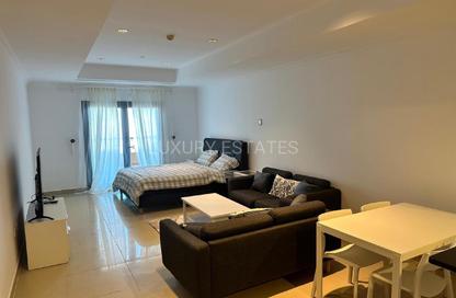 Apartment - Studio - 1 Bathroom for sale in West Porto Drive - Porto Arabia - The Pearl Island - Doha Apartment - Studio - 1 Bathroom for sale in West Porto Drive - Porto Arabia - The Pearl Island - Doha