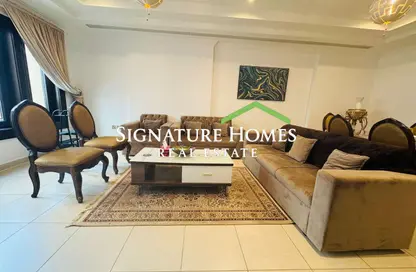 Apartment - 1 Bedroom - 2 Bathrooms for rent in Tower 24 - Porto Arabia - The Pearl Island - Doha