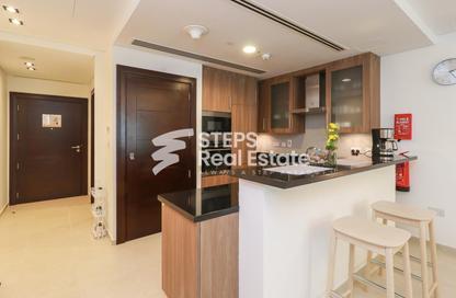 Apartment - Studio - 1 for rent in Viva West - Viva Bahriyah - The Pearl Island - Doha