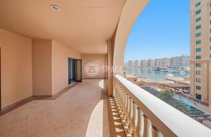 Apartment - 1 - 2 for rent in West Porto Drive - Porto Arabia - The Pearl Island - Doha