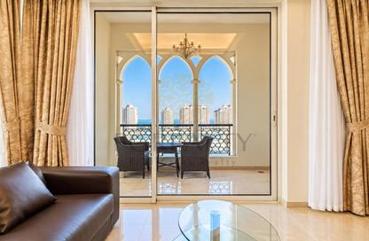 Apartment - 2 - 3 for rent in Viva West - Viva Bahriyah - The Pearl Island - Doha