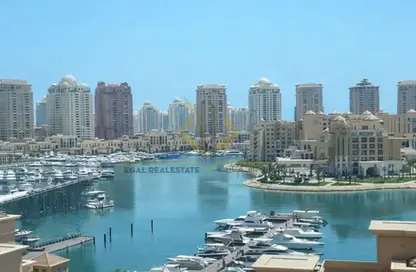 Apartment - 2 Bedrooms - 3 Bathrooms for rent in East Porto Drive - Porto Arabia - The Pearl Island - Doha