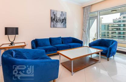 Apartment - 2 Bedrooms - 2 Bathrooms for rent in Regency Residence Tower - West Bay - Doha