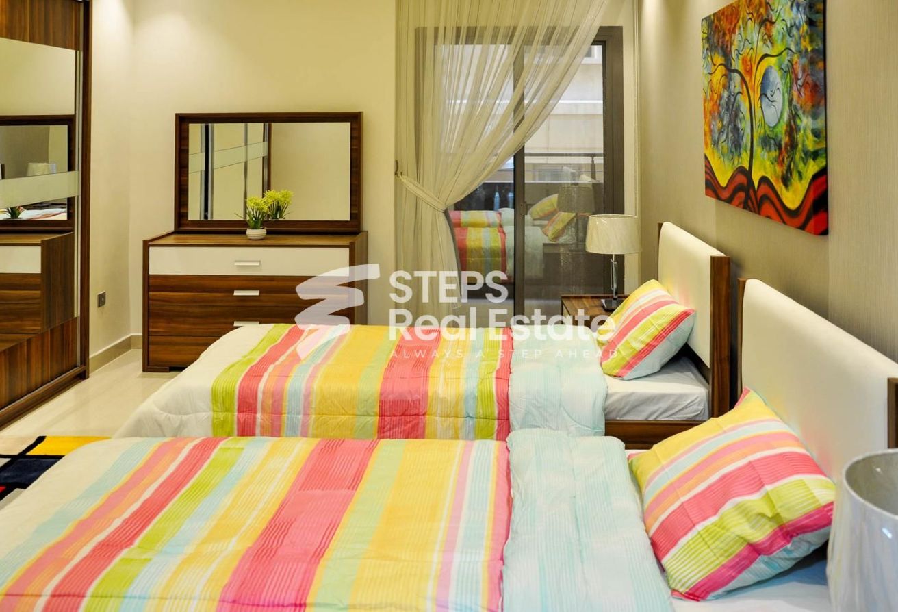 1Bhk Furnished Flat Included Utilities In Al Sadd