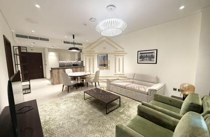 Apartment - 1 Bedroom - 2 Bathrooms for rent in Lusail Marina Heights - Marina District - Lusail