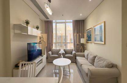 Apartment - 2 Bedrooms - 2 Bathrooms for rent in Lusail Marina Heights - Marina District - Lusail