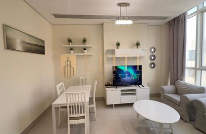 Apartment - 2 Bedrooms - 2 Bathrooms for rent in Lusail Marina Heights - Marina District - Lusail
