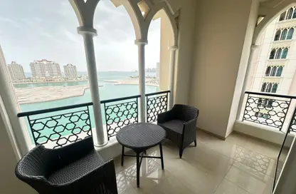 Apartment - 2 Bedrooms - 3 Bathrooms for rent in Viva Central - Viva Bahriyah - The Pearl Island - Doha
