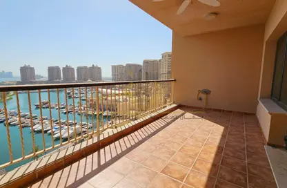 Apartment - 2 Bedrooms - 3 Bathrooms for sale in East Porto Drive - Porto Arabia - The Pearl Island - Doha