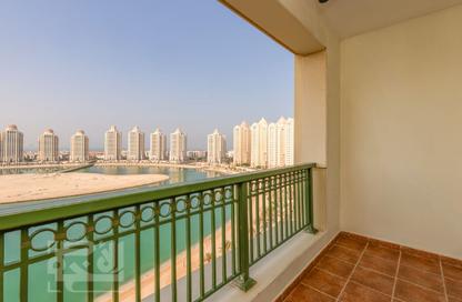 Apartment - Studio - 1 for rent in Tower 26 - Viva Bahriyah - The Pearl Island - Doha
