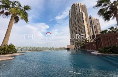 دوبلكس - 3 غرف نوم - 4 حمامات للايجار في ابراج باي - منطقة الأبراج - جزيرة اللؤلؤة - الدوحة