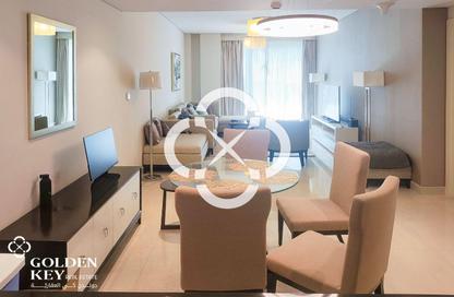Apartment - 1 Bedroom - 2 Bathrooms for rent in Burj DAMAC Marina - Marina District - Lusail