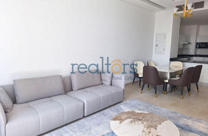Apartment - 2 Bedrooms - 3 Bathrooms for rent in Marina Tower 21 - Marina District - Lusail