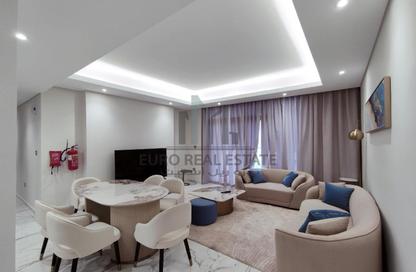 Apartment - 2 - 3 for rent in Lusail Marina Heights - Marina District - Lusail