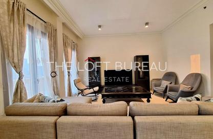 Apartment - 3 Bedrooms - 4 Bathrooms for rent in Mercato - Qanat Quartier - The Pearl Island - Doha Apartment - 3 Bedrooms - 4 Bathrooms for rent in Mercato - Qanat Quartier - The Pearl Island - Doha