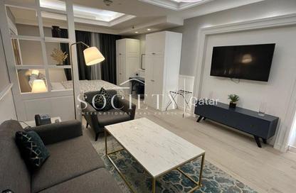 Apartment - Studio - 1 Bathroom for rent in Bin Al Sheikh Towers - Al Mirqab Al Jadeed - Doha