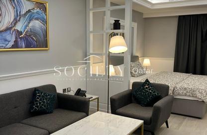 Apartment - Studio - 1 Bathroom for rent in Bin Al Sheikh Towers - Al Mirqab Al Jadeed - Doha