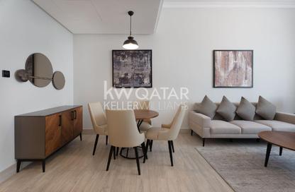 Apartment - 1 Bedroom - 2 Bathrooms for rent in Lusail Marina Heights - Marina District - Lusail