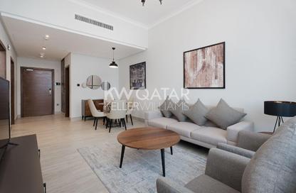 Apartment - 1 Bedroom - 2 Bathrooms for rent in Lusail Marina Heights - Marina District - Lusail