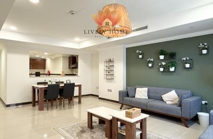 Apartment - 1 - 2 for rent in East Porto Drive - Porto Arabia - The Pearl Island - Doha Apartment - 1 - 2 for rent in East Porto Drive - Porto Arabia - The Pearl Island - Doha
