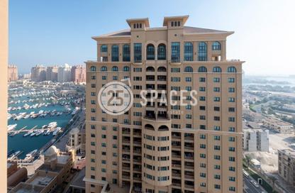 Apartment - 1 Bedroom - 2 Bathrooms for sale in East Porto Drive - Porto Arabia - The Pearl Island - Doha