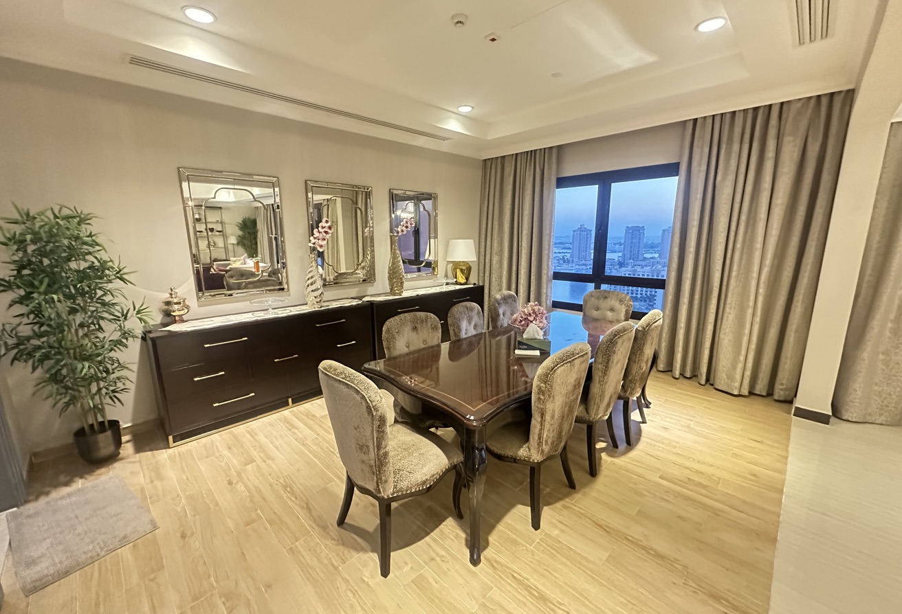 3+Maid  | Fully Furnished | Marina View thumbnail 14