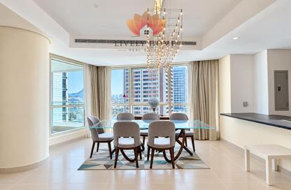 Apartment - 1 - 2 for rent in Marina Residences 195 - Marina District - Lusail