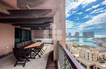 Apartment - 2 Bedrooms - 3 Bathrooms for rent in East Porto Drive - Porto Arabia - The Pearl Island - Doha Apartment - 2 Bedrooms - 3 Bathrooms for rent in East Porto Drive - Porto Arabia - The Pearl Island - Doha
