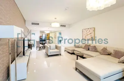 Apartment - 2 Bedrooms - 3 Bathrooms for rent in Burj DAMAC Marina - Marina District - Lusail