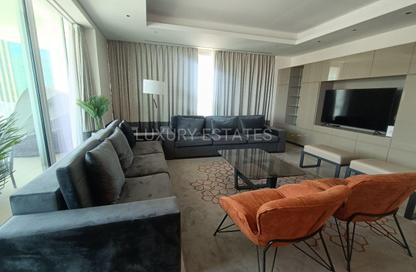 Apartment - 2 - 3 for rent in Lusail Marina Heights - Marina District - Lusail