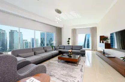 Apartment - 2 Bedrooms - 3 Bathrooms for rent in Alfardan Residential Tower - Alfardan Towers - West Bay - Doha