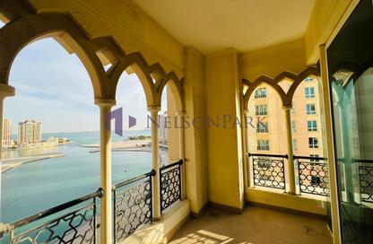 Apartment - 2 Bedrooms - 3 Bathrooms for rent in Viva West - Viva Bahriyah - The Pearl Island - Doha