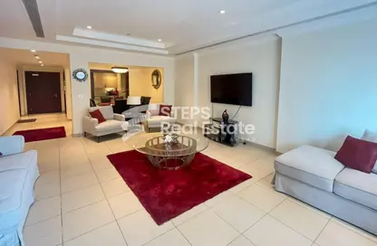 Apartment - 1 Bedroom - 2 Bathrooms for rent in East Porto Drive - Porto Arabia - The Pearl Island - Doha