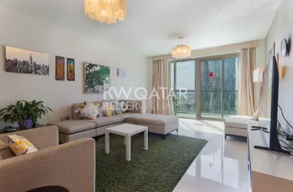Apartment - 1 Bedroom - 2 Bathrooms for rent in Lusail Residence - Marina District - Lusail Apartment - 1 Bedroom - 2 Bathrooms for rent in Lusail Residence - Marina District - Lusail