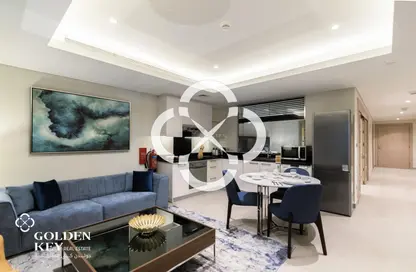 شقة - غرفة نوم - 1 حمام للايجار في ابراج باي - منطقة الأبراج - جزيرة اللؤلؤة - الدوحة