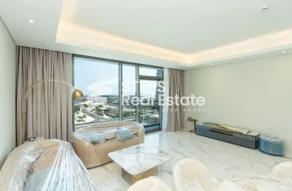 Apartment - 1 Bedroom - 2 Bathrooms for sale in Lusail Residence - Marina District - Lusail
