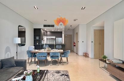 Apartment - 2 Bedrooms - 3 Bathrooms for rent in Marina Tower 23 - Marina District - Lusail