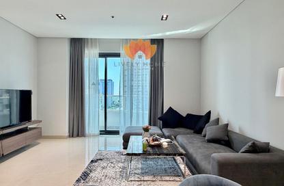 Apartment - 2 Bedrooms - 3 Bathrooms for rent in Marina Tower 23 - Marina District - Lusail