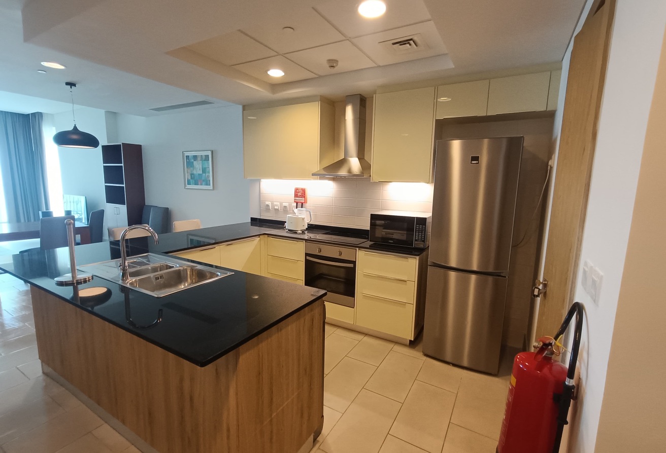 Furnished 1BHK + Maid | Viva Bahriya | Sea View thumbnail 16
