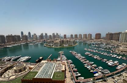 Apartment - 2 Bedrooms - 3 Bathrooms for rent in Tower 28 - Porto Arabia - The Pearl Island - Doha Apartment - 2 Bedrooms - 3 Bathrooms for rent in Tower 28 - Porto Arabia - The Pearl Island - Doha