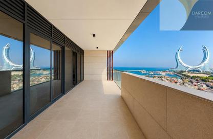 Apartment - 1 Bedroom - 2 Bathrooms for rent in Marina Residences 195 - Marina District - Lusail
