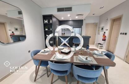 Apartment - 1 - 2 for rent in Lusail Marina Heights - Marina District - Lusail