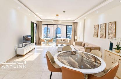 Apartment - 1 - 2 for rent in Lusail Marina Heights - Marina District - Lusail