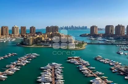 Apartment - 2 - 3 for rent in Tower 13 - Porto Arabia - The Pearl Island - Doha
