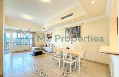 Apartment - 1 Bedroom - 2 Bathrooms for rent in East Porto Drive - Porto Arabia - The Pearl Island - Doha