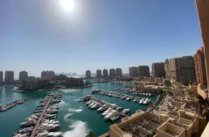 Apartment - 3 Bedrooms - 5 Bathrooms for rent in East Porto Drive - Porto Arabia - The Pearl Island - Doha