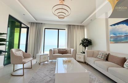 Apartment - 1 - 1 for rent in Lusail Marina Heights - Marina District - Lusail